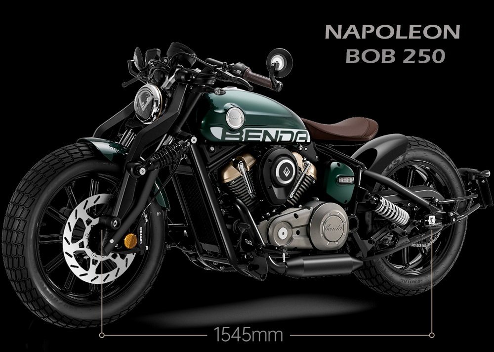 Benda Napolenon Bobber 250, Phân Phối Chính Hãng, Cao Cấp, Giá Rẻ tại Đồng Nai