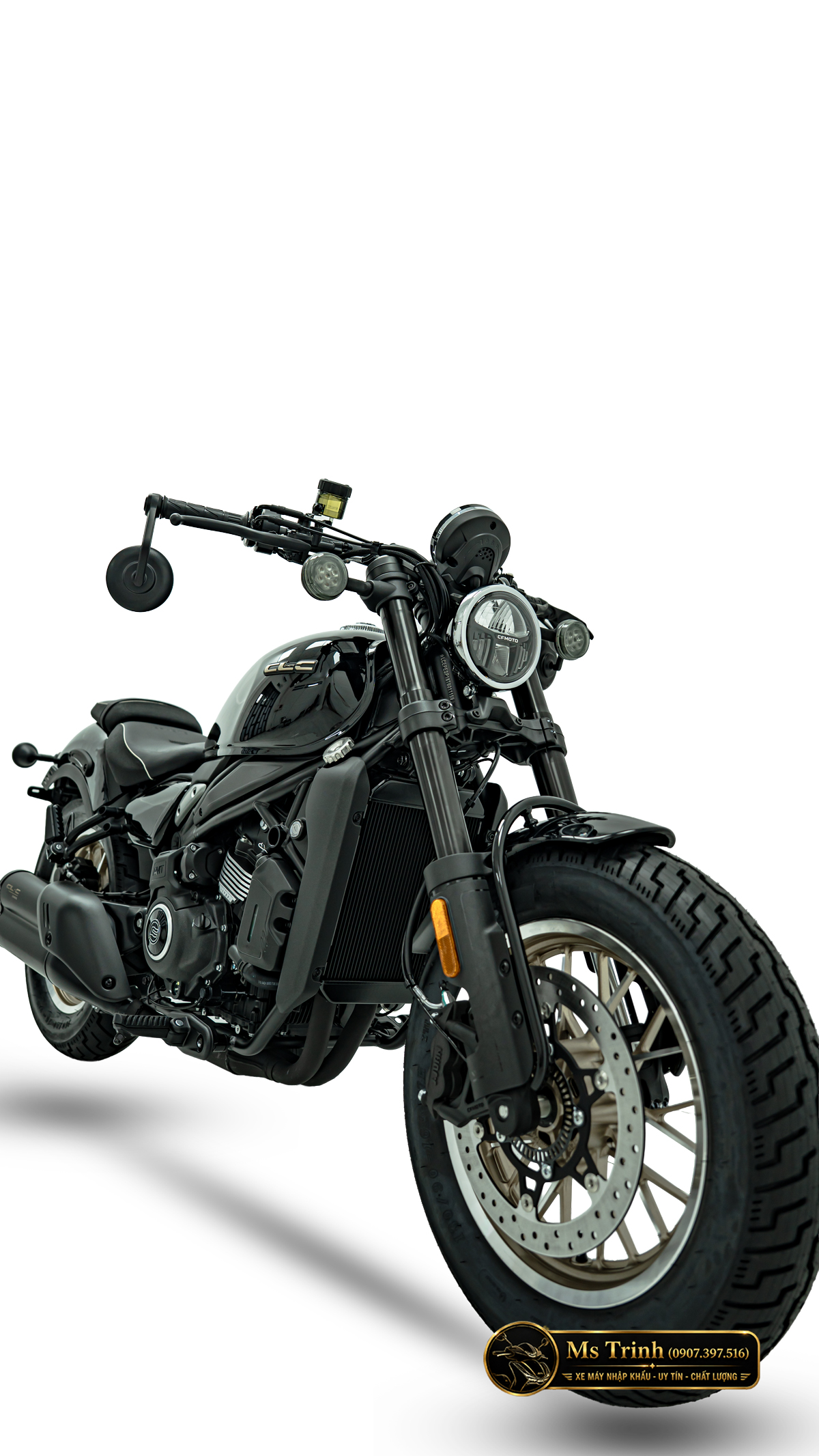 CFMOTO 450CL-C AMT Đồng Nai Cruiser 449cc số tự động, giá 167 triệu