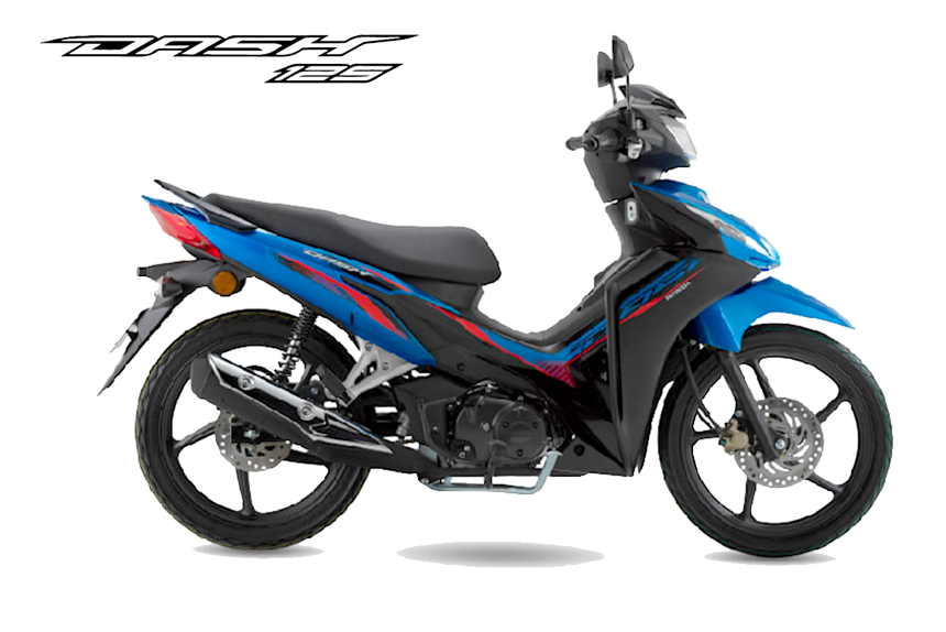 Honda Dash125 2025, 2 thắng dĩa, NK Chính Hãng Malaysia tại Đồng Nai