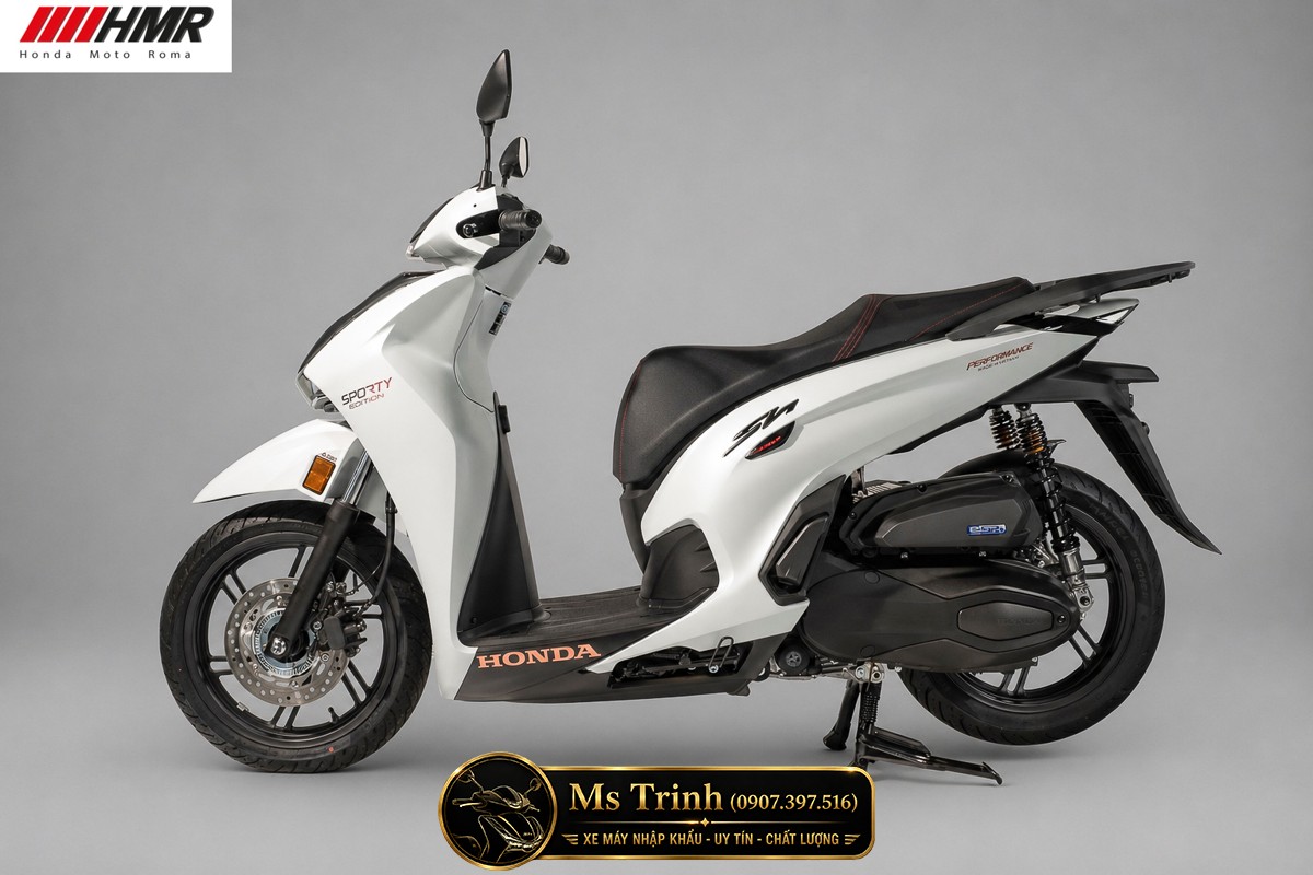 Honda SH350i nhập Ý 2026 tại Đồng Nai - SH350i Sporty Trắng Nhám, Xám Bóng Đẳng Cấp Chuẩn Ý
