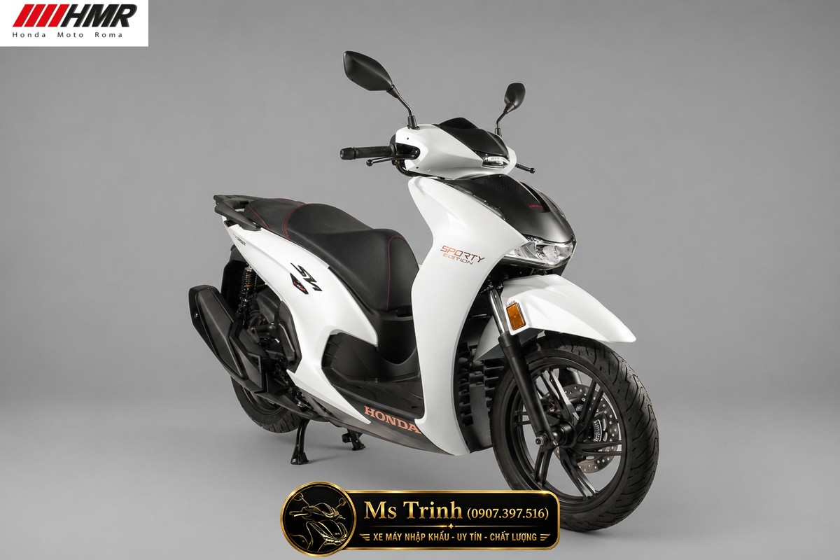 Honda SH350i nhập Ý 2026 tại Đồng Nai - SH350i Sporty Trắng Nhám, Xám Bóng Đẳng Cấp Chuẩn Ý