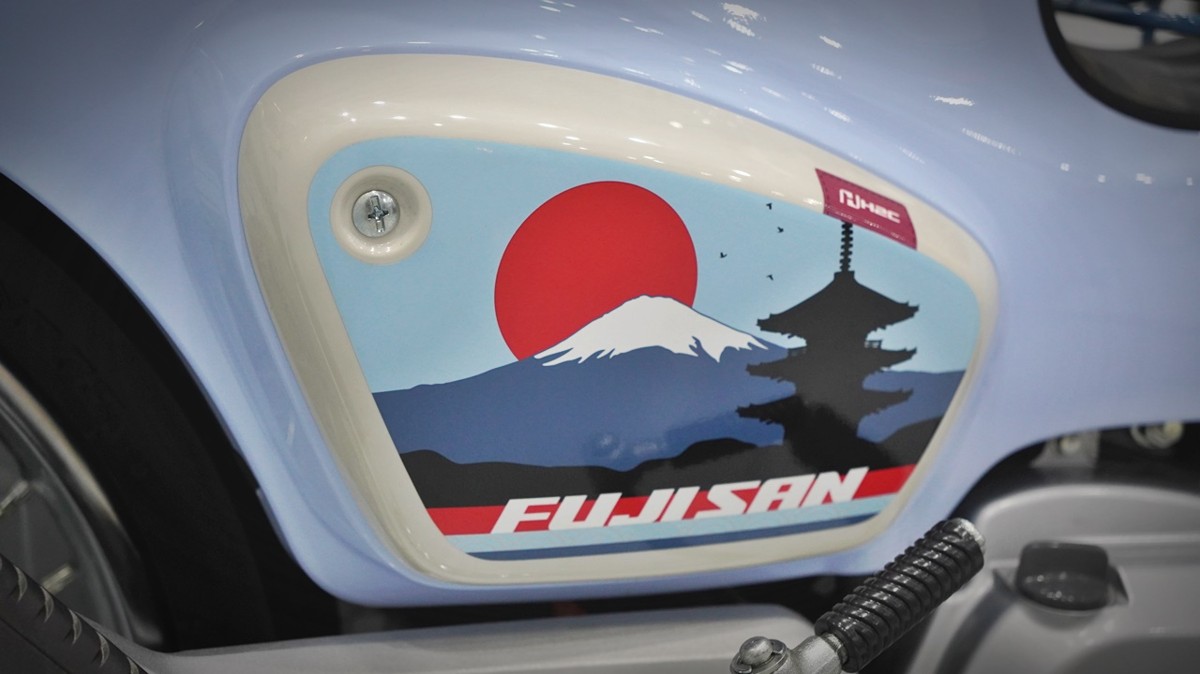 Honda Cub 110 Fujisan bản giới hạn tại Đồng Nai - Thiết kế đậm chất Nhật Bản