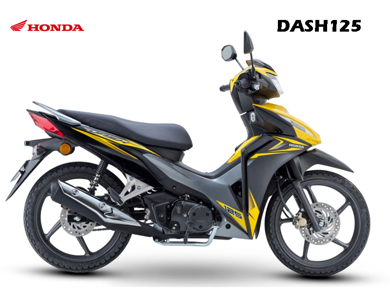 Honda Dash125 2025, 2 thắng dĩa, NK Chính Hãng Malaysia tại Đồng Nai