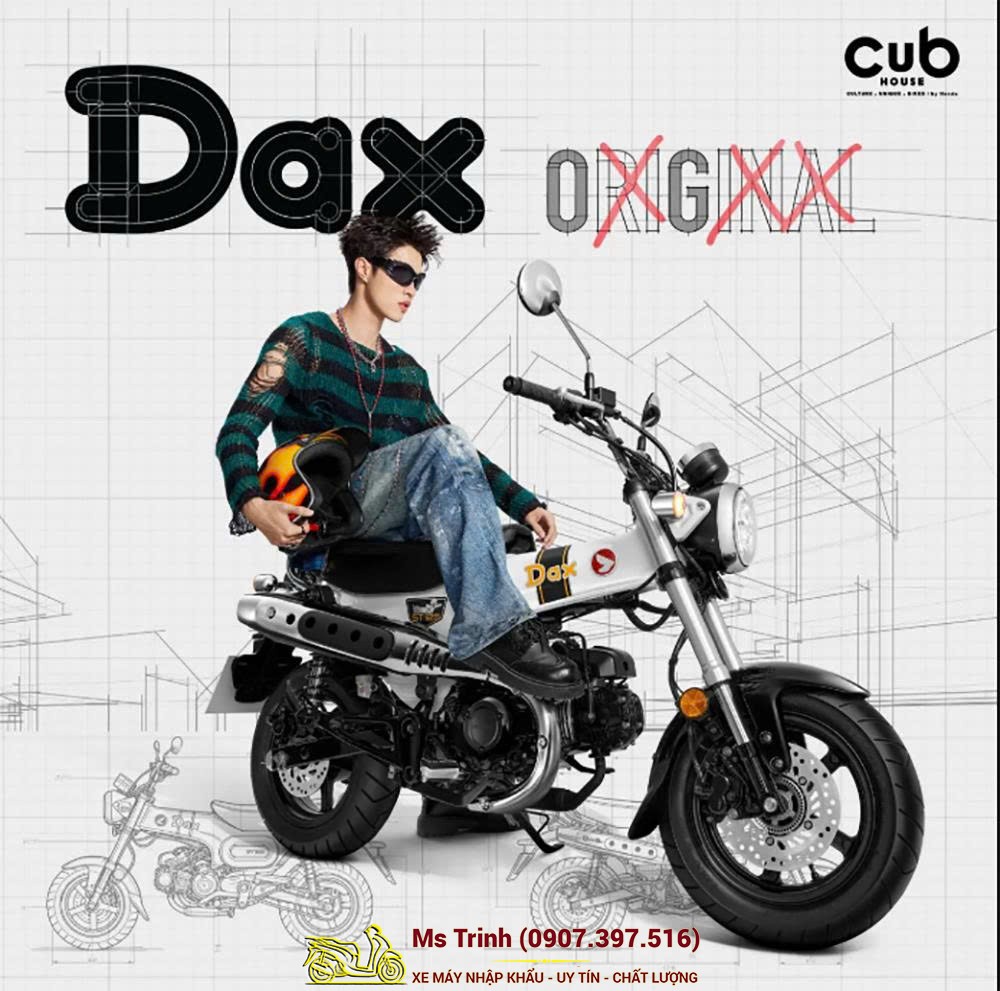 Honda Dax 125 2026 tại Đồng Nai - Minibike Huyền Thoại Khung T-Bone Độc Đáo