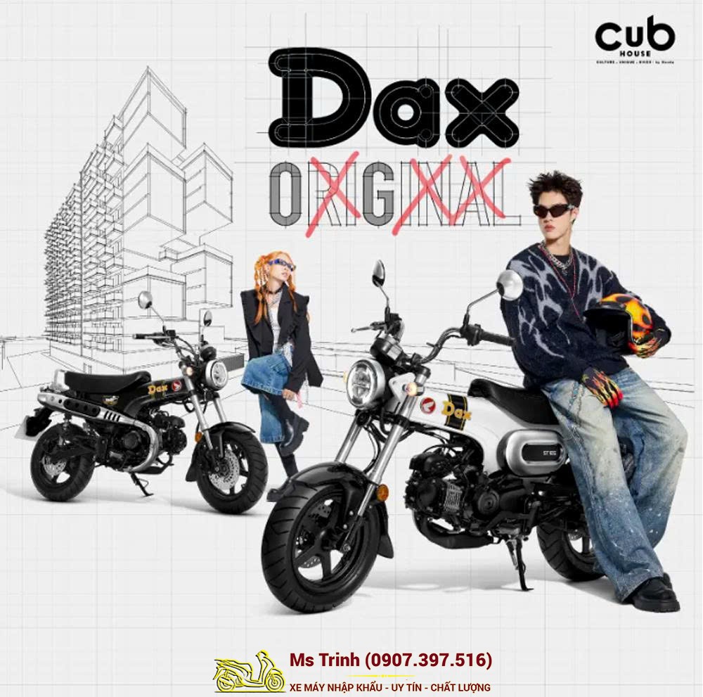 Honda Dax ST125 2026 tại Đồng Nai - Minibike huyền thoại khung T-Bone đầy cá tính