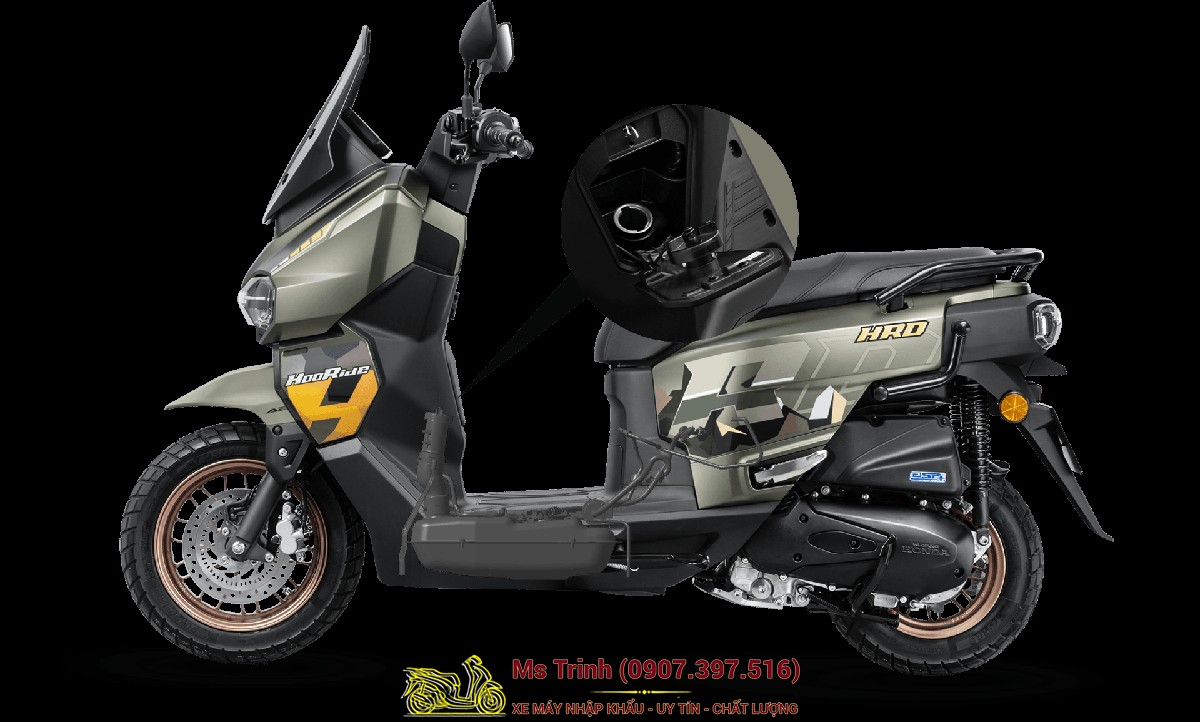 Honda HRD125 2026 - Xe tay ga ADV cá tính, ABS 2 kênh, công nghệ hiện đại tại Đồng Nai