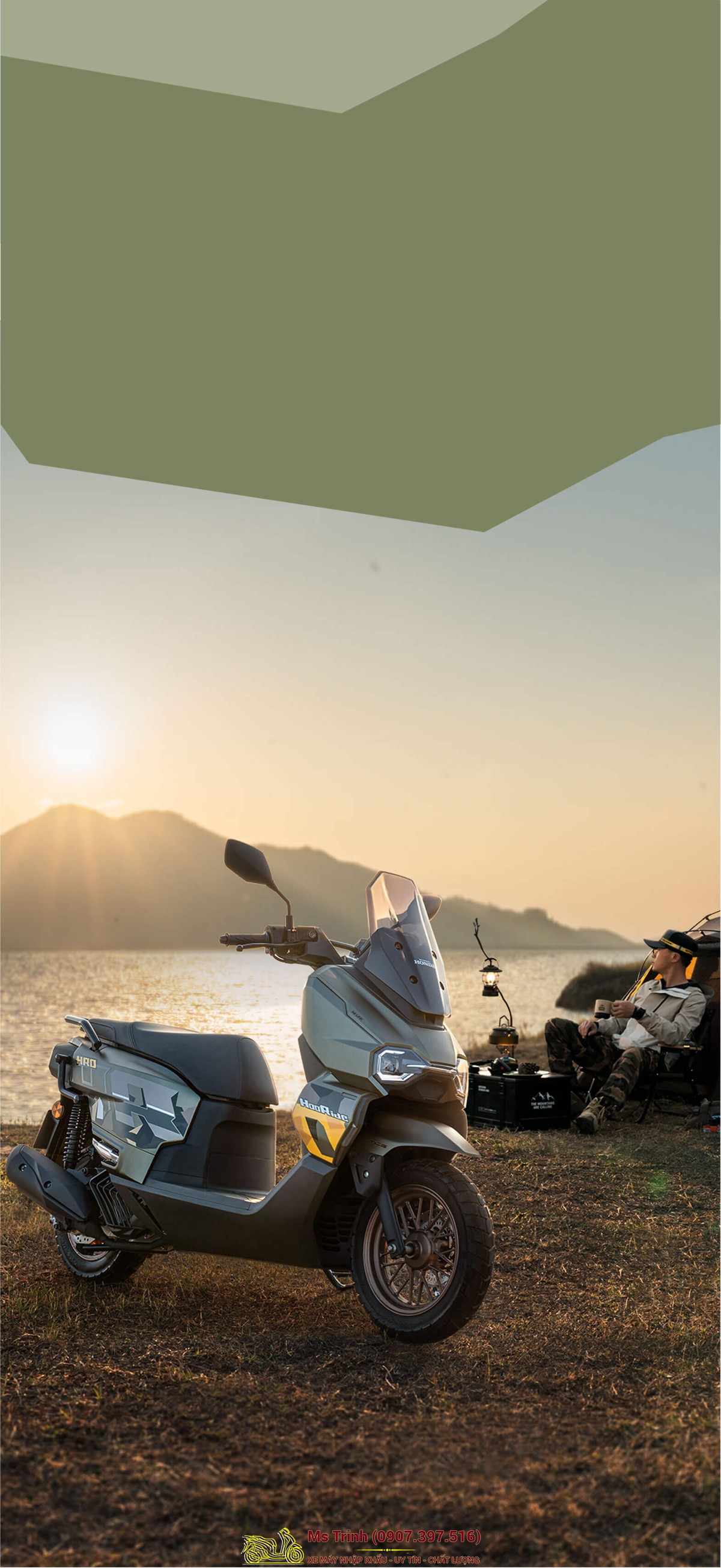 Honda HRD125 2026 - Xe tay ga ADV cá tính, ABS 2 kênh, công nghệ hiện đại tại Đồng Nai