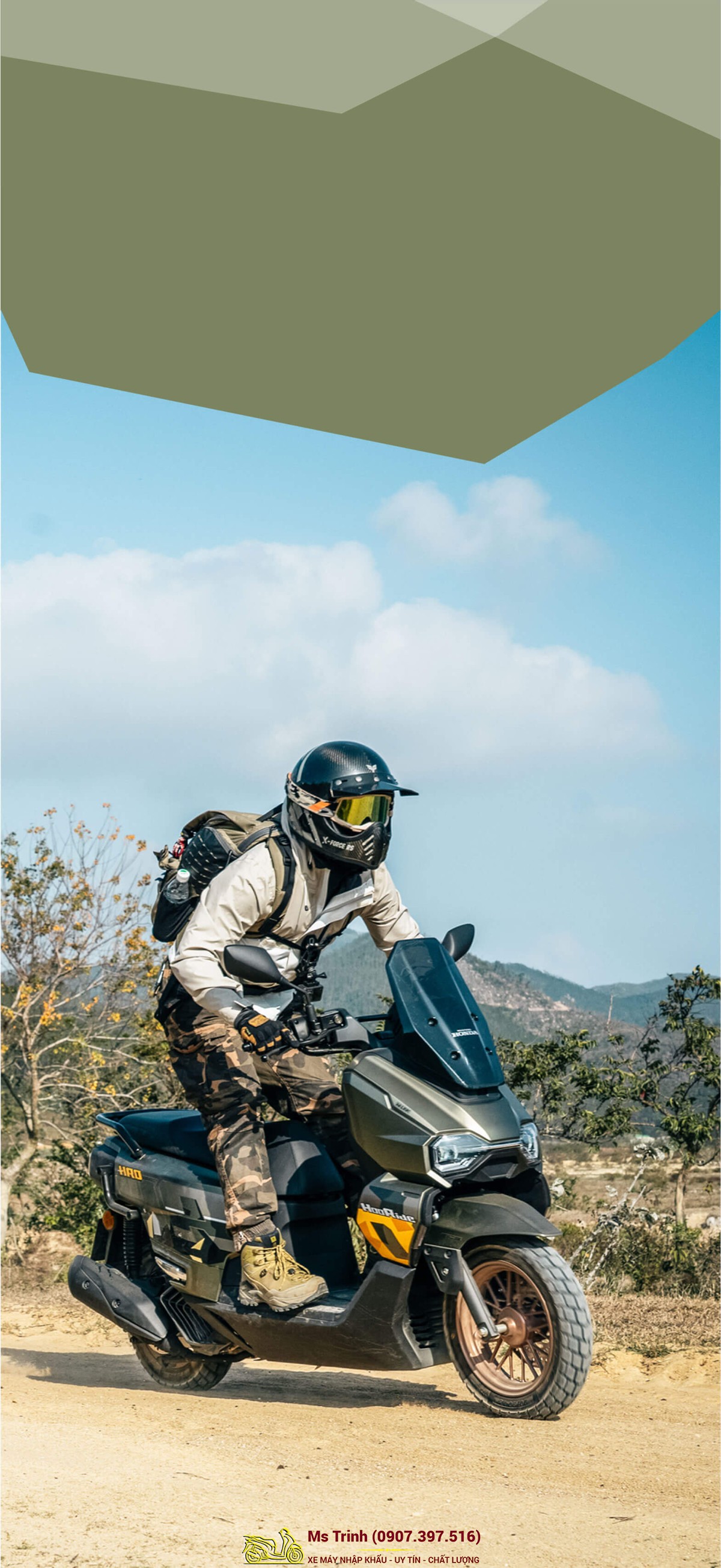 Honda HRD125 2026 - Xe tay ga ADV cá tính, ABS 2 kênh, công nghệ hiện đại tại Đồng Nai