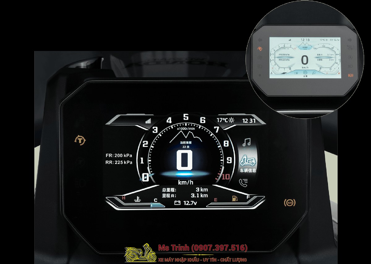 Honda HRD125 2026 - Xe tay ga ADV cá tính, ABS 2 kênh, công nghệ hiện đại tại Đồng Nai