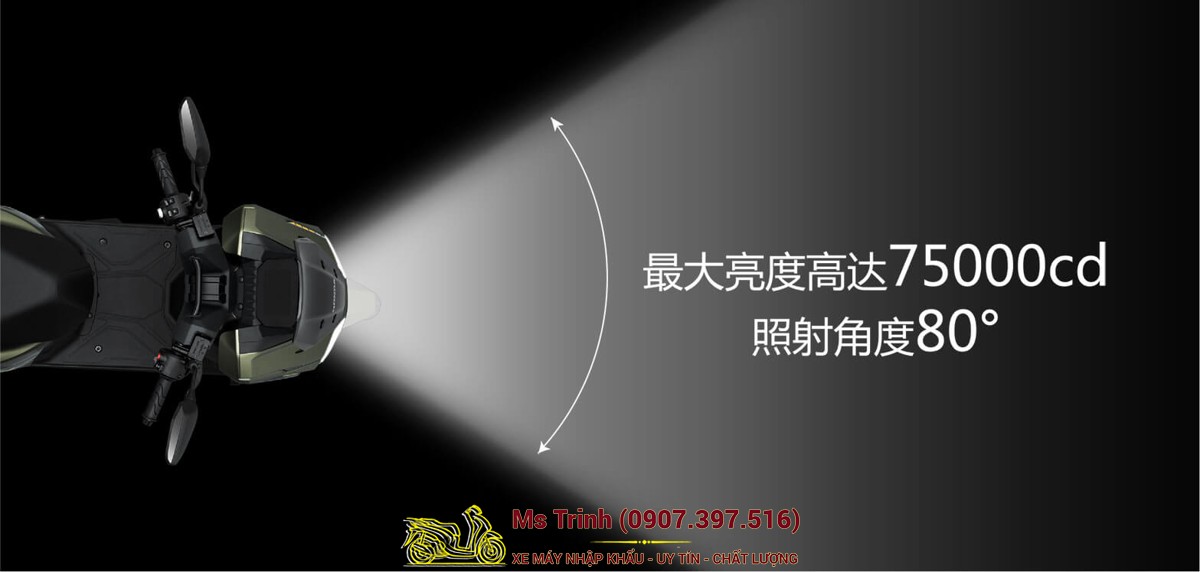 Honda HRD125 2026 - Xe tay ga ADV cá tính, ABS 2 kênh, công nghệ hiện đại tại Đồng Nai