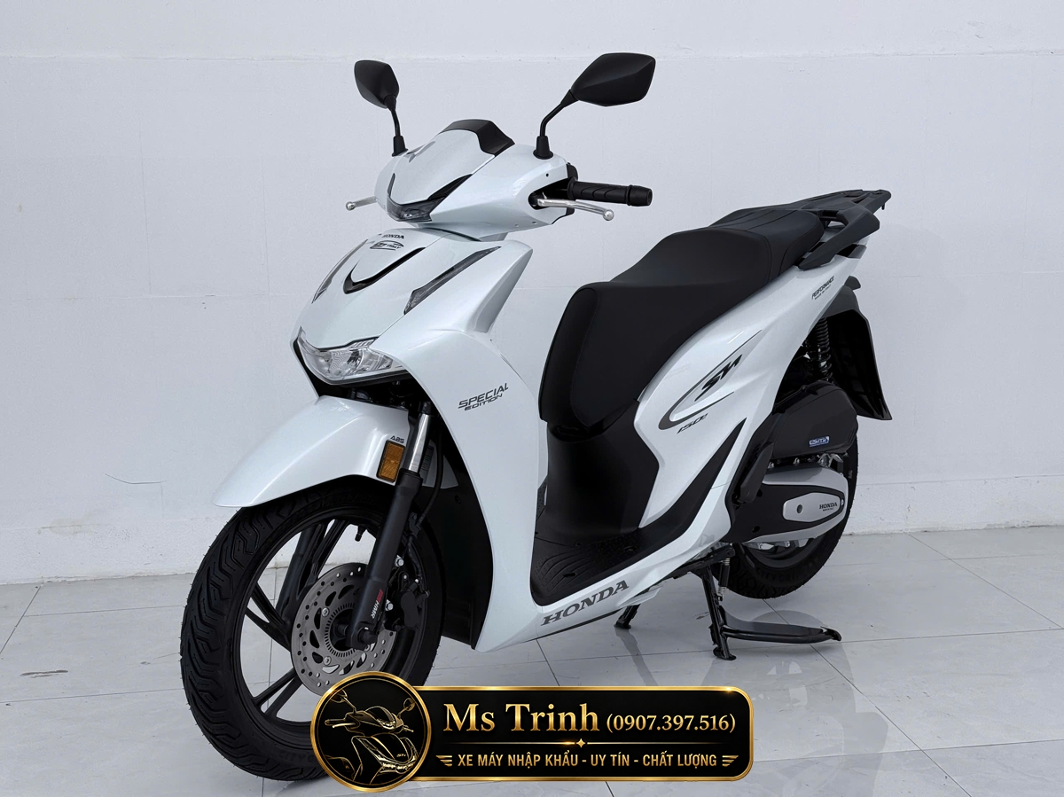 Honda SH150i Special Edition Standard nhập HMR Ý màu trắng tại Đồng Nai: Giá trị nằm trong từng chi tiết nguyên bản