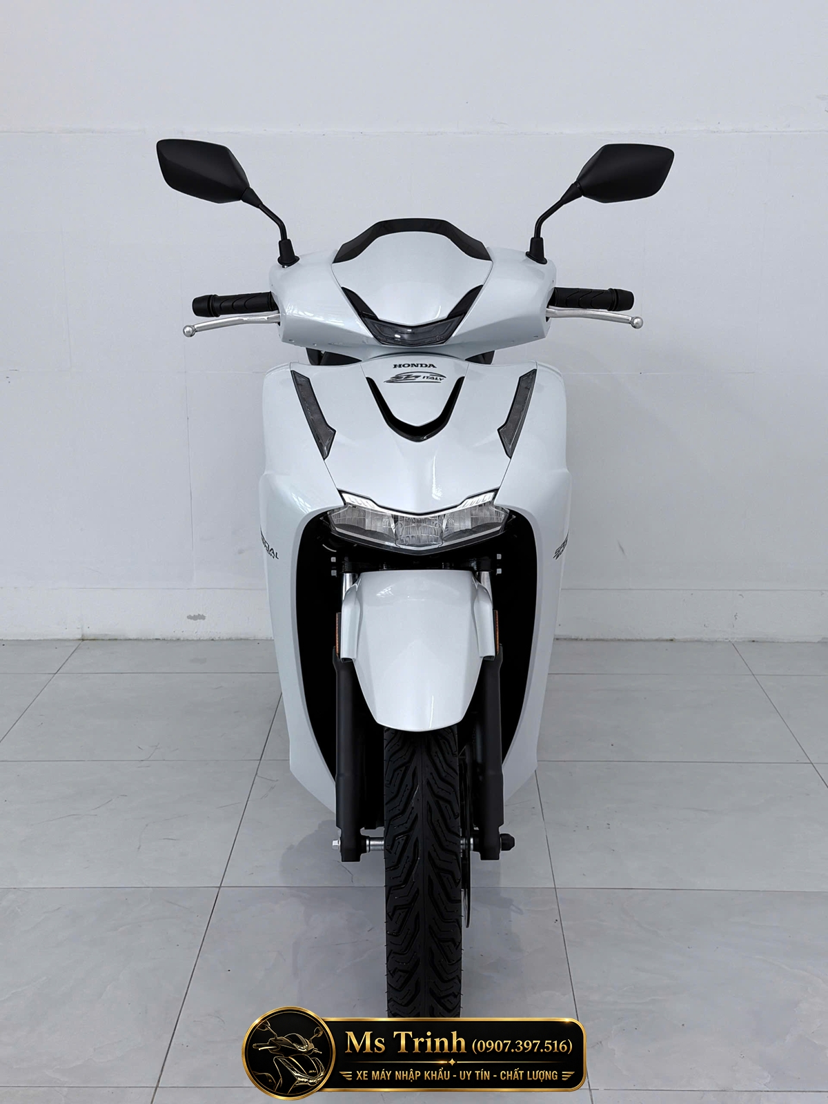 Honda SH150i Special Edition Standard nhập HMR Ý màu trắng tại Đồng Nai: Giá trị nằm trong từng chi tiết nguyên bản