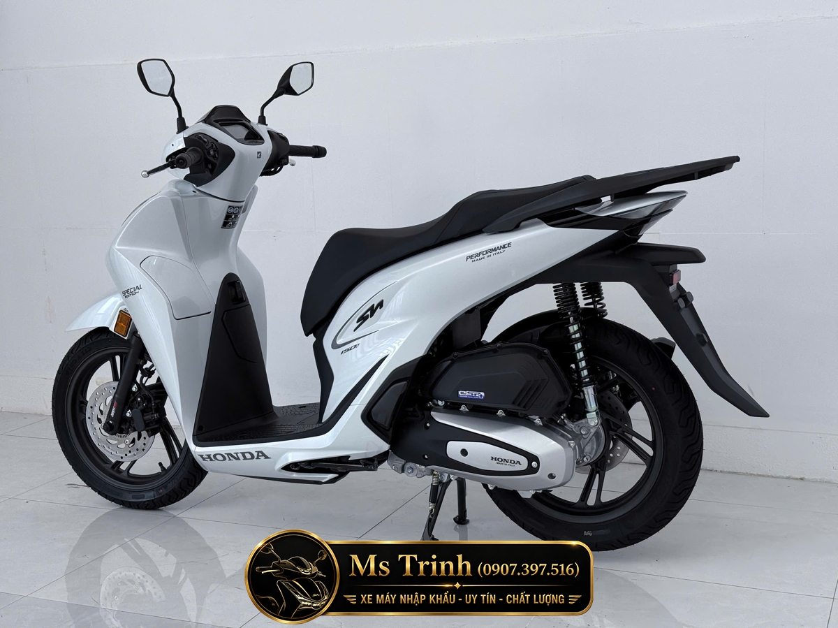 Honda SH150i Special Edition Standard nhập HMR Ý màu trắng tại Đồng Nai: Giá trị nằm trong từng chi tiết nguyên bản