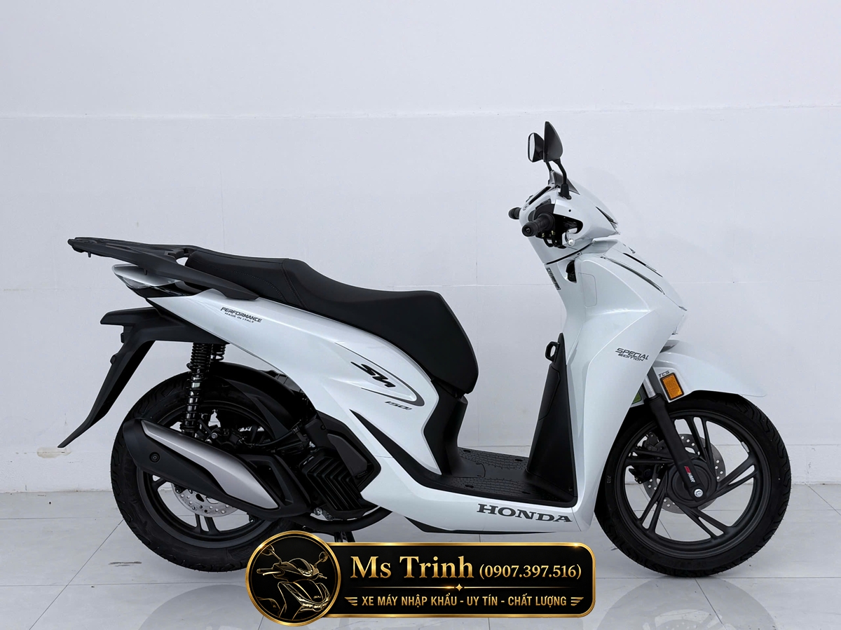 Honda SH150i Special Edition Standard nhập HMR Ý màu trắng tại Đồng Nai: Giá trị nằm trong từng chi tiết nguyên bản