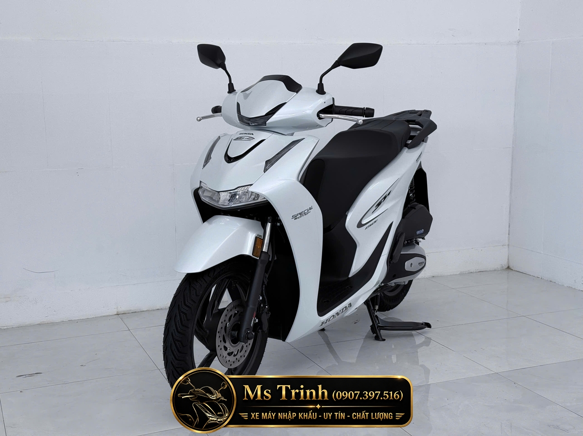 Honda SH150i Special Edition Standard nhập HMR Ý màu trắng tại Đồng Nai: Giá trị nằm trong từng chi tiết nguyên bản