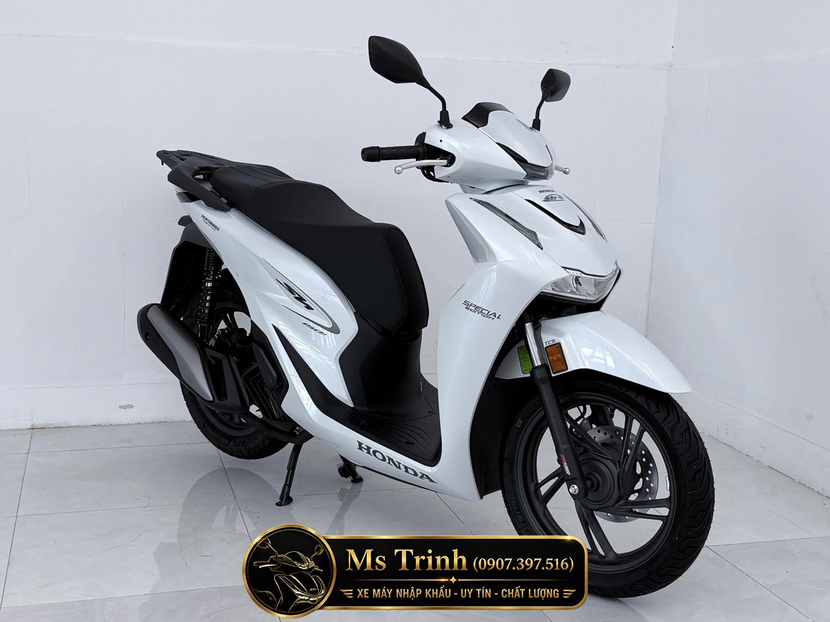 Honda SH150i Special Edition Standard nhập HMR Ý màu trắng tại Đồng Nai: Giá trị nằm trong từng chi tiết nguyên bản