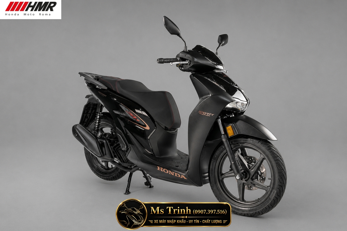Honda SH150i nhập Ý 2026 Sporty màu đen tại Đồng Nai - Mẫu SH Ý cao cấp được săn đón nhất hiện nay