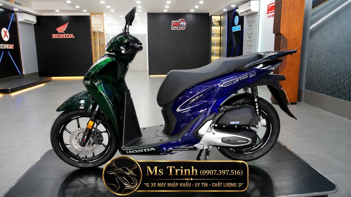 Honda SH150i Vetro Green - Sapphire tại Đồng Nai: SH Ý Limited 200 xe