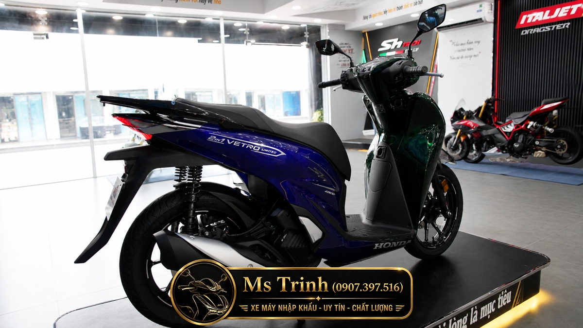 Honda SH150i Vetro Green - Sapphire tại Đồng Nai: SH Ý Limited 200 xe