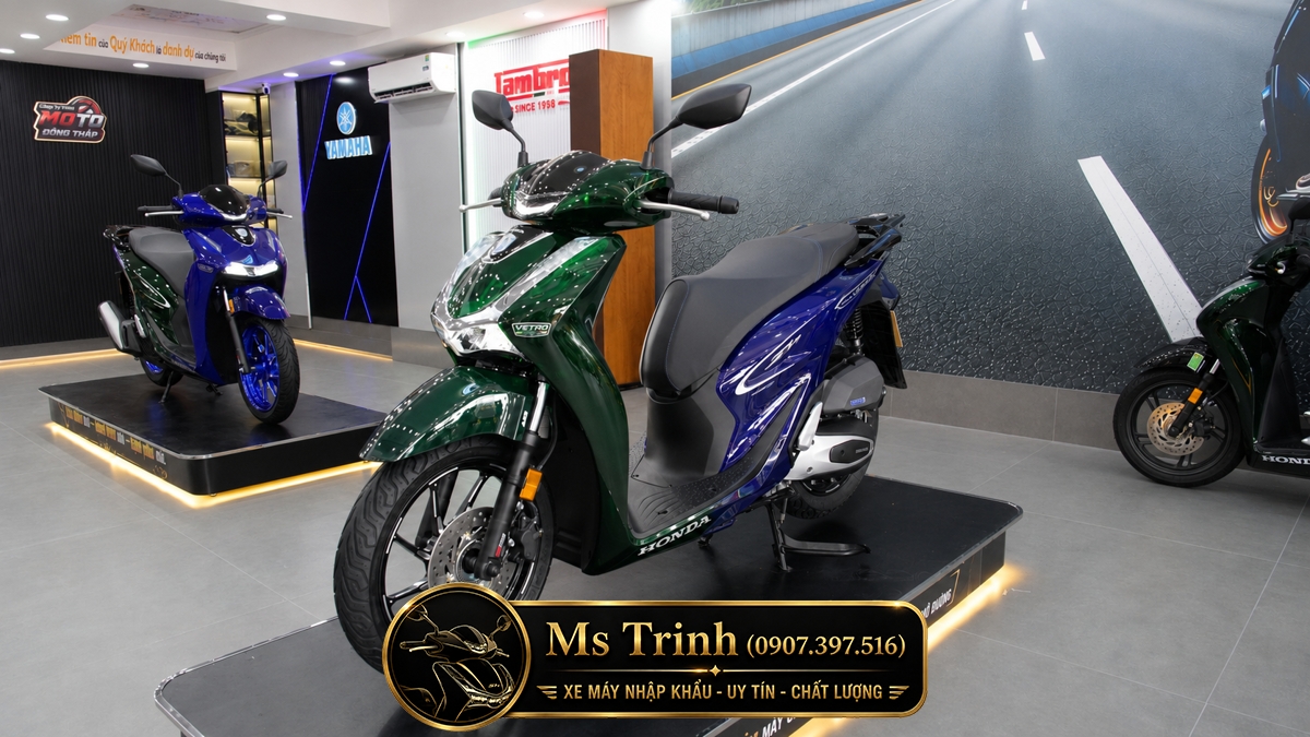 Honda SH150i Vetro Green - Sapphire tại Đồng Nai: SH Ý Limited 200 xe