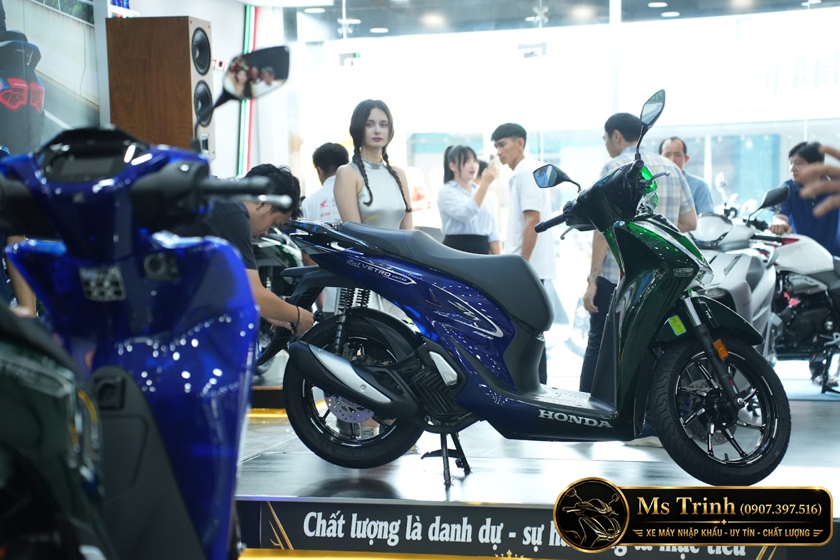 Honda SH150i Vetro Sapphire - Green tại Đồng Nai: SH Ý 2 trong 1 giới hạn 200 xe