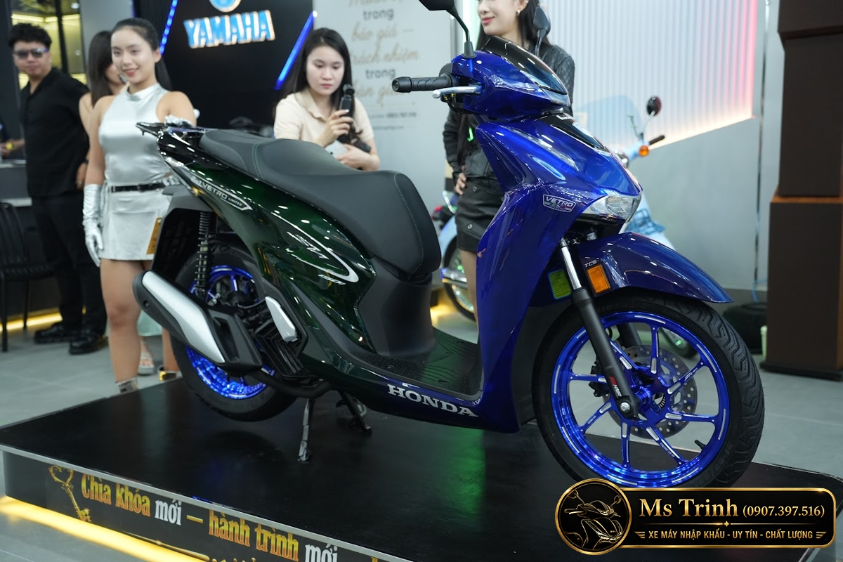 Honda SH150i Vetro Sapphire - Green tại Đồng Nai: SH Ý 2 trong 1 giới hạn 200 xe
