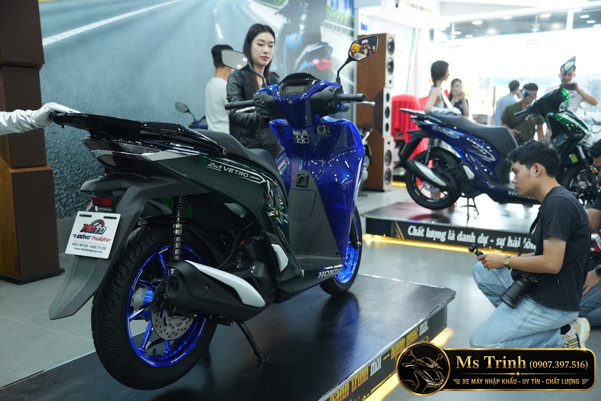 Honda SH150i Vetro Sapphire - Green tại Đồng Nai: SH Ý 2 trong 1 giới hạn 200 xe