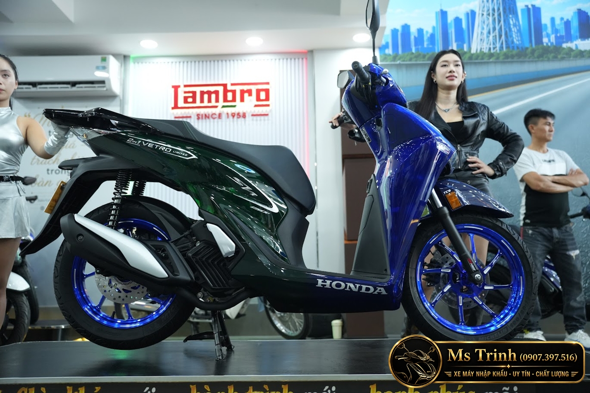 Honda SH150i Vetro Sapphire - Green tại Đồng Nai: SH Ý 2 trong 1 giới hạn 200 xe