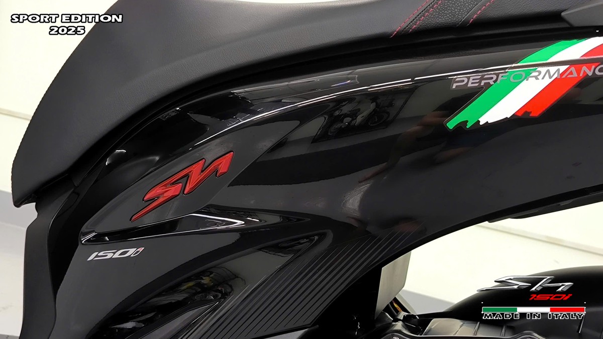 Honda SH150i 2025 Italy Sport Edition Màu Đen, Nhập Chính Hãng, Giá Rẻ tại Đồng Nai