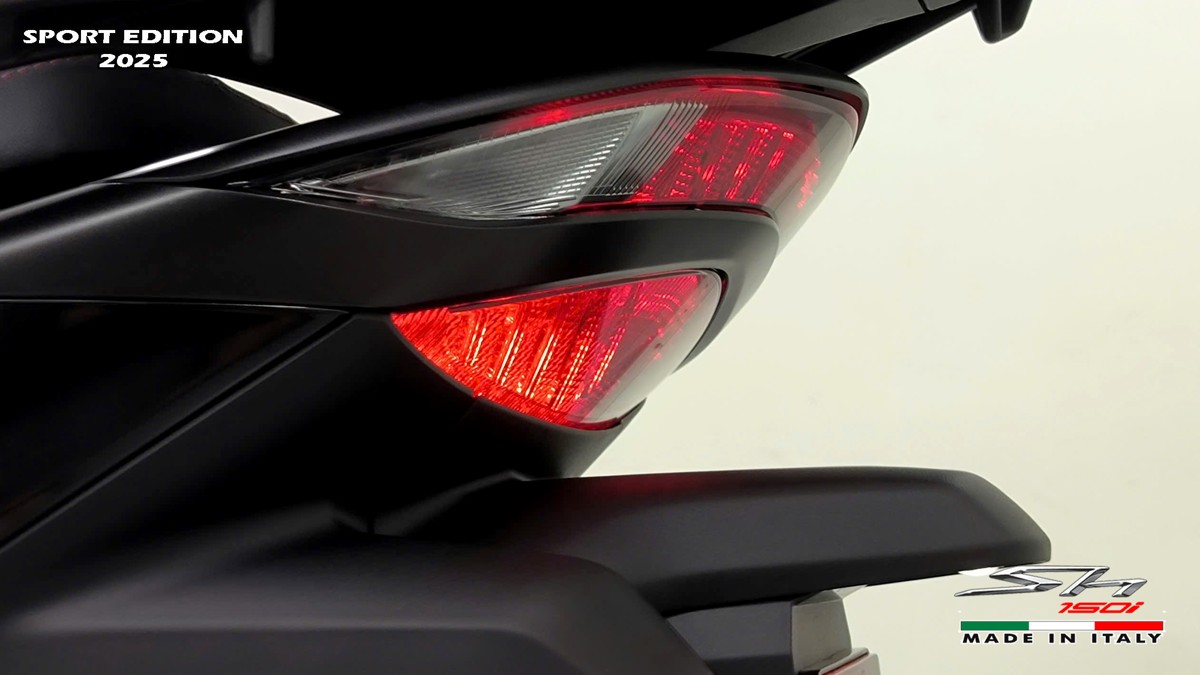 Honda SH150i 2025 Italy Sport Edition Màu Đen, Nhập Chính Hãng, Giá Rẻ tại Đồng Nai