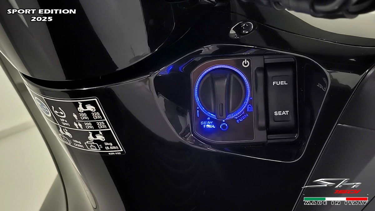 Honda SH150i 2025 Italy Sport Edition Màu Đen, Nhập Chính Hãng, Giá Rẻ tại Đồng Nai