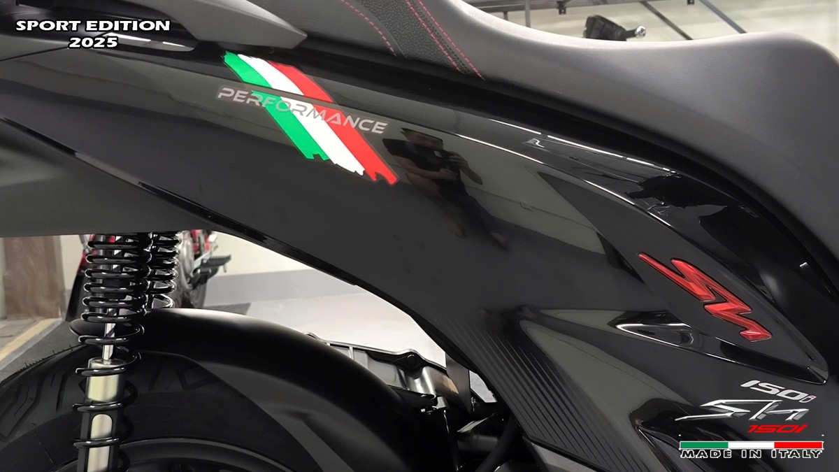 Honda SH150i 2025 Italy Sport Edition Màu Đen, Nhập Chính Hãng, Giá Rẻ tại Đồng Nai