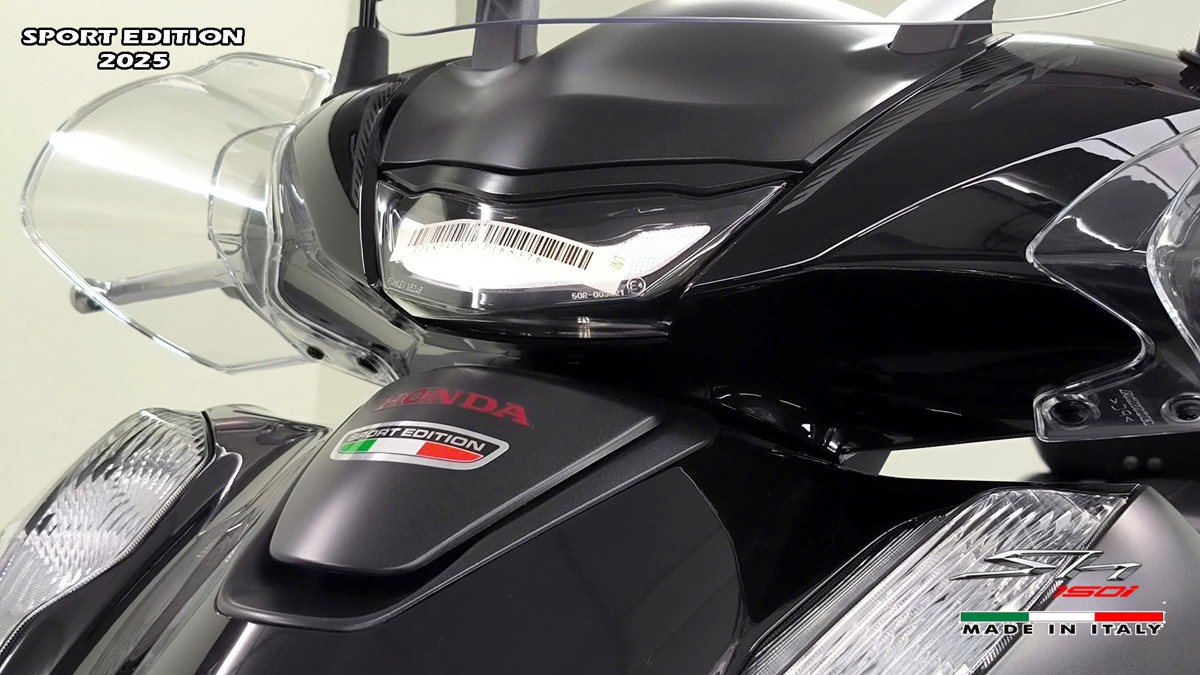 Honda SH150i 2025 Italy Sport Edition Màu Đen, Nhập Chính Hãng, Giá Rẻ tại Đồng Nai