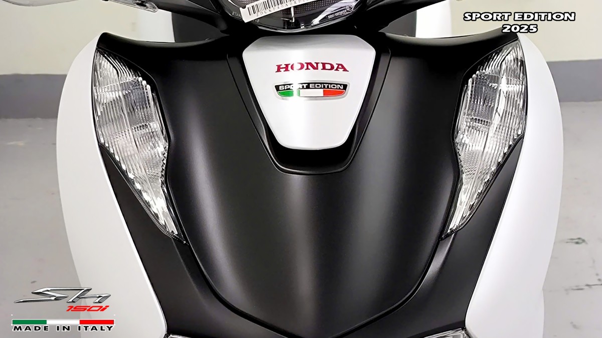 Honda SH150i Sport Edition 2025 Trắng, Made In Italy, Nhập Chính Hãng tại Đồng Nai
