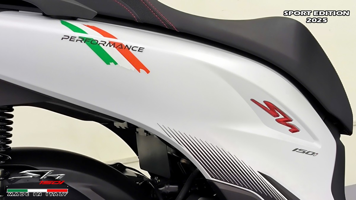 Honda SH150i Sport Edition 2025 Trắng, Made In Italy, Nhập Chính Hãng tại Đồng Nai