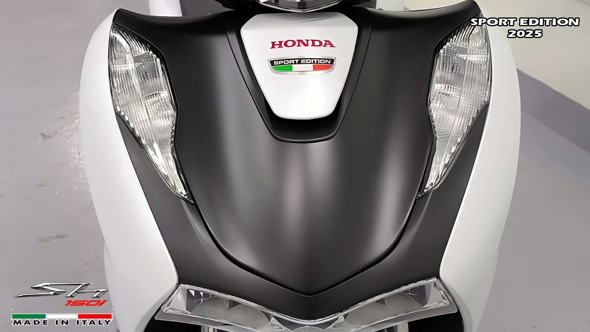 Honda SH150i Sport Edition 2025 Trắng, Made In Italy, Nhập Chính Hãng tại Đồng Nai
