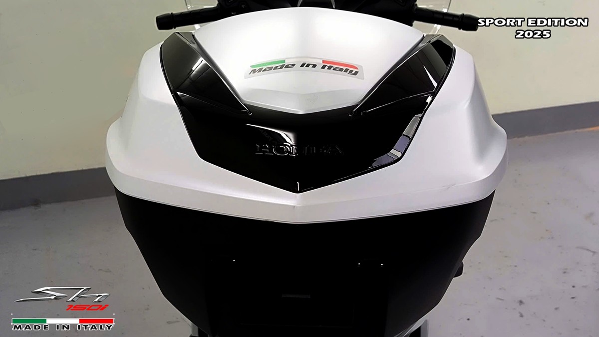 Honda SH150i Sport Edition 2025 Trắng, Made In Italy, Nhập Chính Hãng tại Đồng Nai