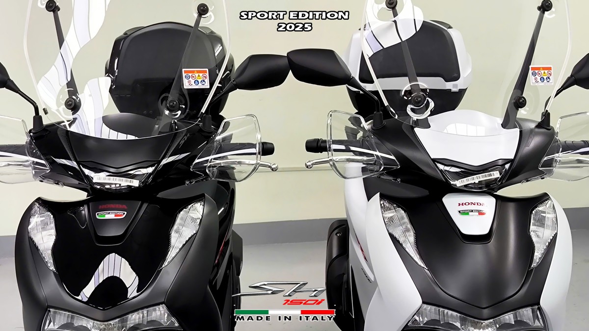 Honda SH150i Sport Edition 2025 Trắng, Made In Italy, Nhập Chính Hãng tại Đồng Nai