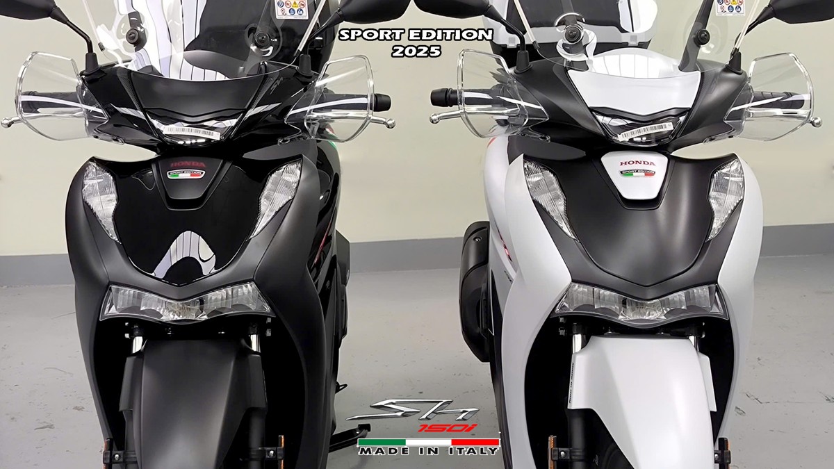 Honda SH150i Sport Edition 2025 Trắng, Made In Italy, Nhập Chính Hãng tại Đồng Nai