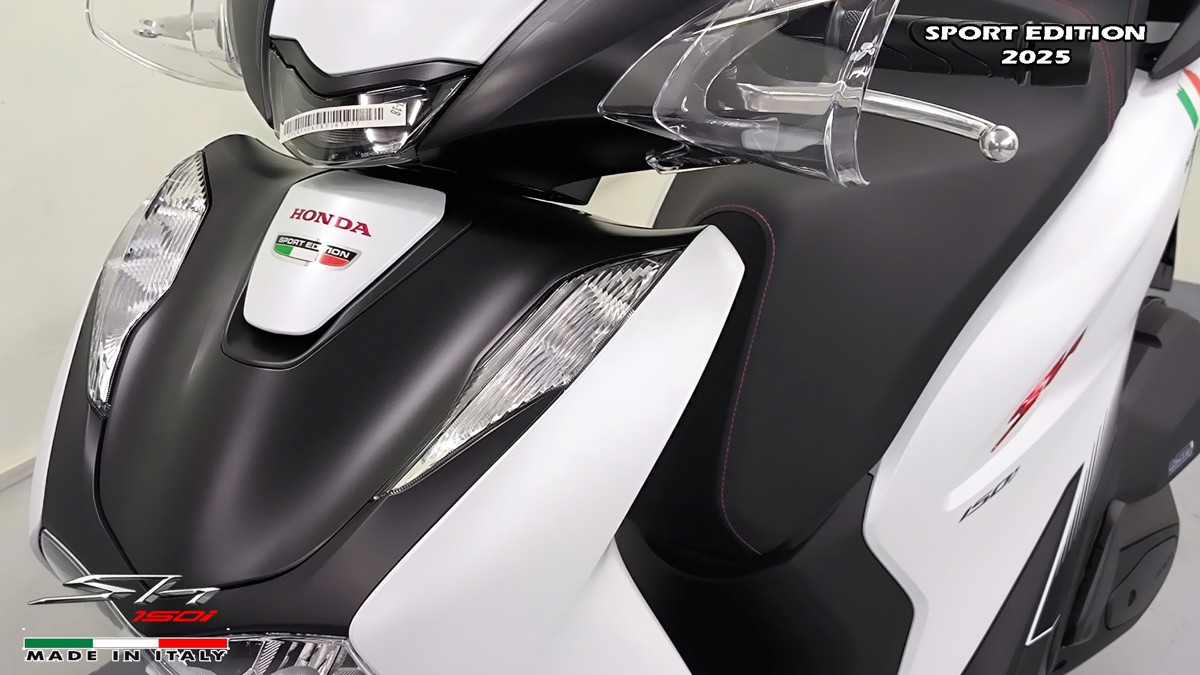 Honda SH150i Sport Edition 2025 Trắng, Made In Italy, Nhập Chính Hãng tại Đồng Nai