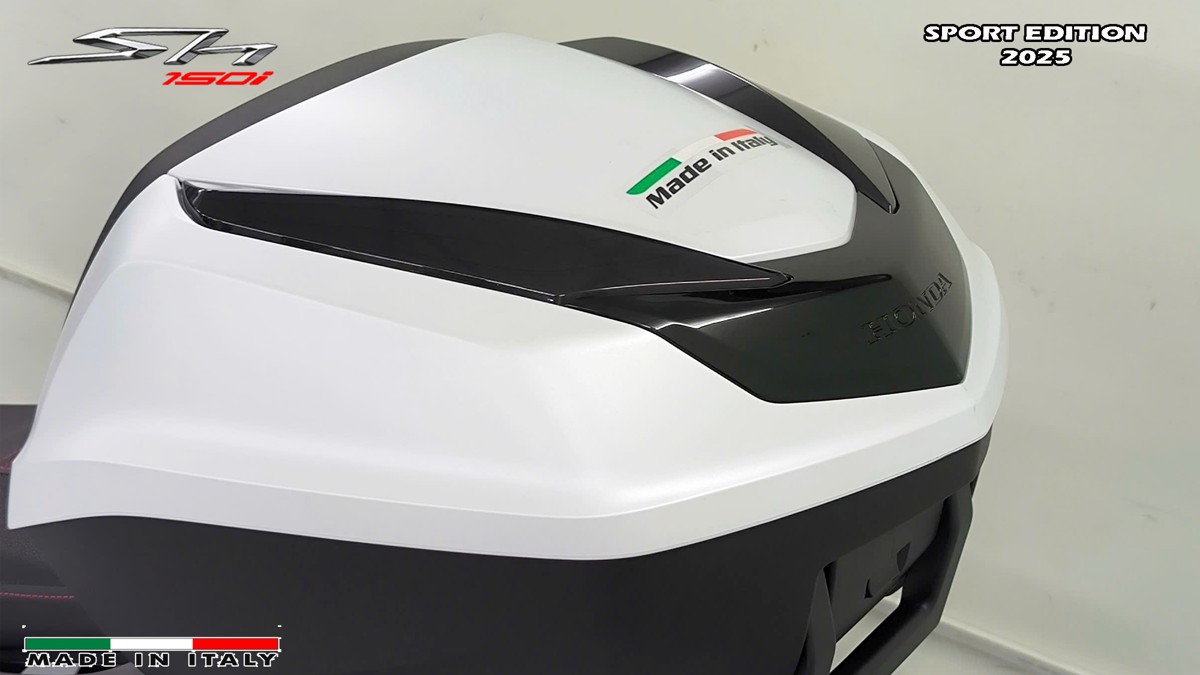 Honda SH150i Sport Edition 2025 Trắng, Made In Italy, Nhập Chính Hãng tại Đồng Nai