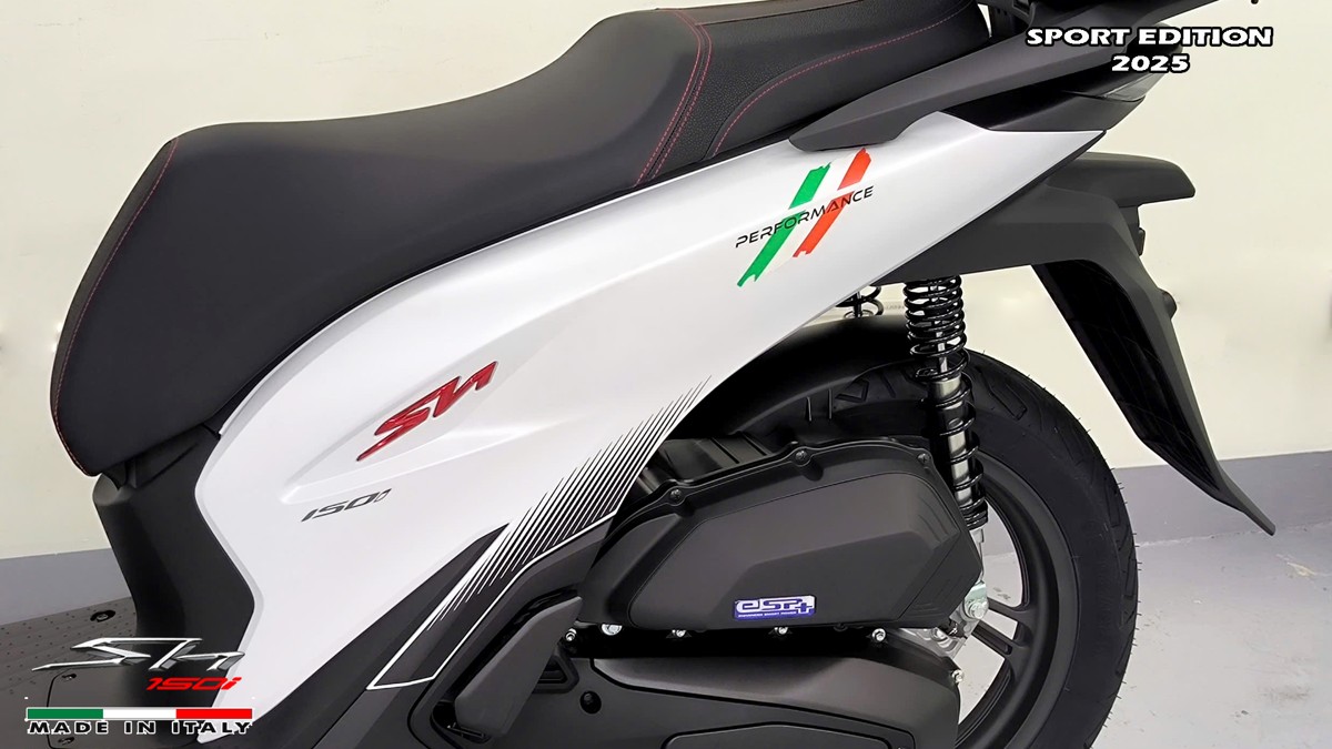 Honda SH150i Sport Edition 2025 Trắng, Made In Italy, Nhập Chính Hãng tại Đồng Nai