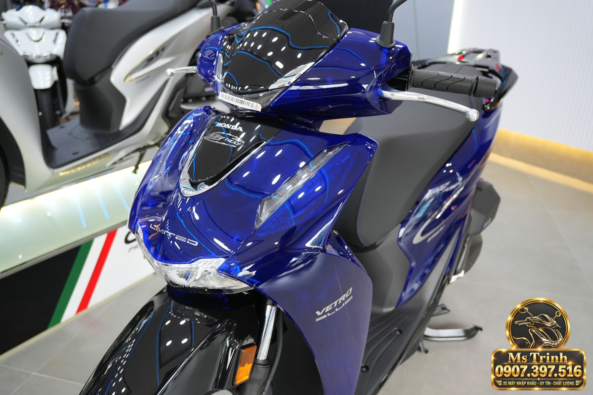 Honda SH150 Vetro Blue 2027 tại Đồng Nai - Xanh Sapphire trong suốt, nhập Ý sang trọng