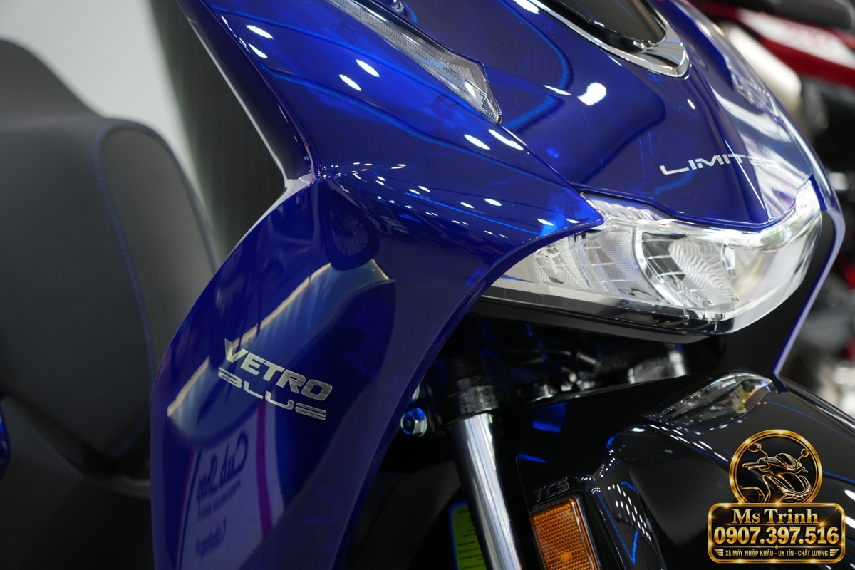 Honda SH150 Vetro Blue 2027 tại Đồng Nai - Xanh Sapphire trong suốt, nhập Ý sang trọng