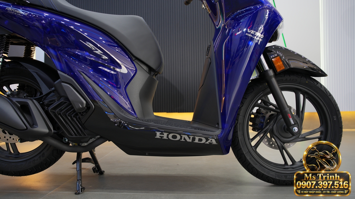 Honda SH150 Vetro Blue 2027 tại Đồng Nai - Xanh Sapphire trong suốt, nhập Ý sang trọng