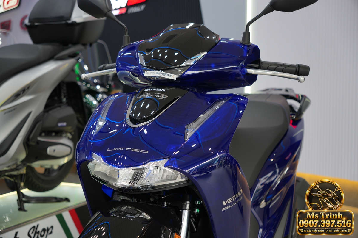 Honda SH150 Vetro Blue 2027 tại Đồng Nai - Xanh Sapphire trong suốt, nhập Ý sang trọng