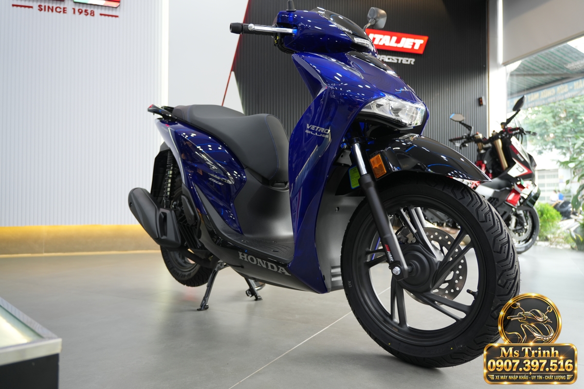 Honda SH150 Vetro Blue 2027 tại Đồng Nai - Xanh Sapphire trong suốt, nhập Ý sang trọng