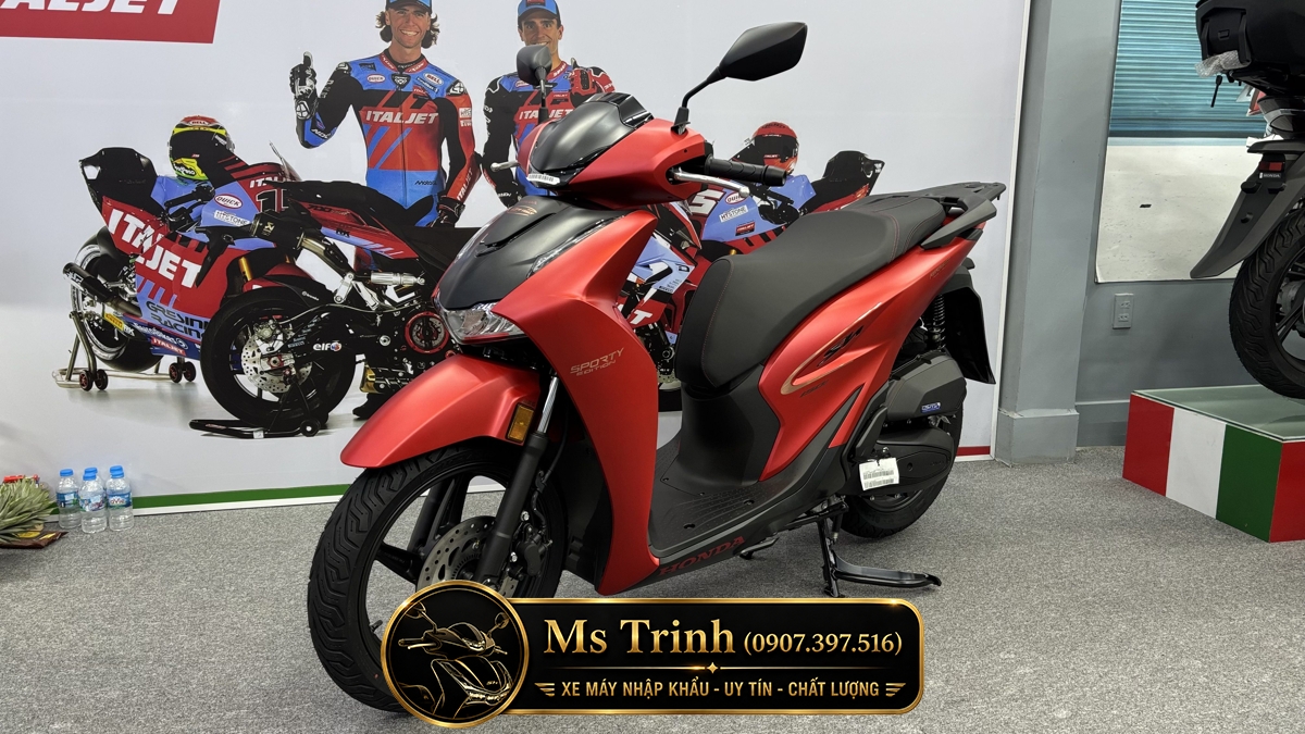 Honda SH150 Ý 2026 màu đỏ Sporty New Concept tại Đồng Nai: Giá trị khác biệt của một chiếc SH nhập khẩu
