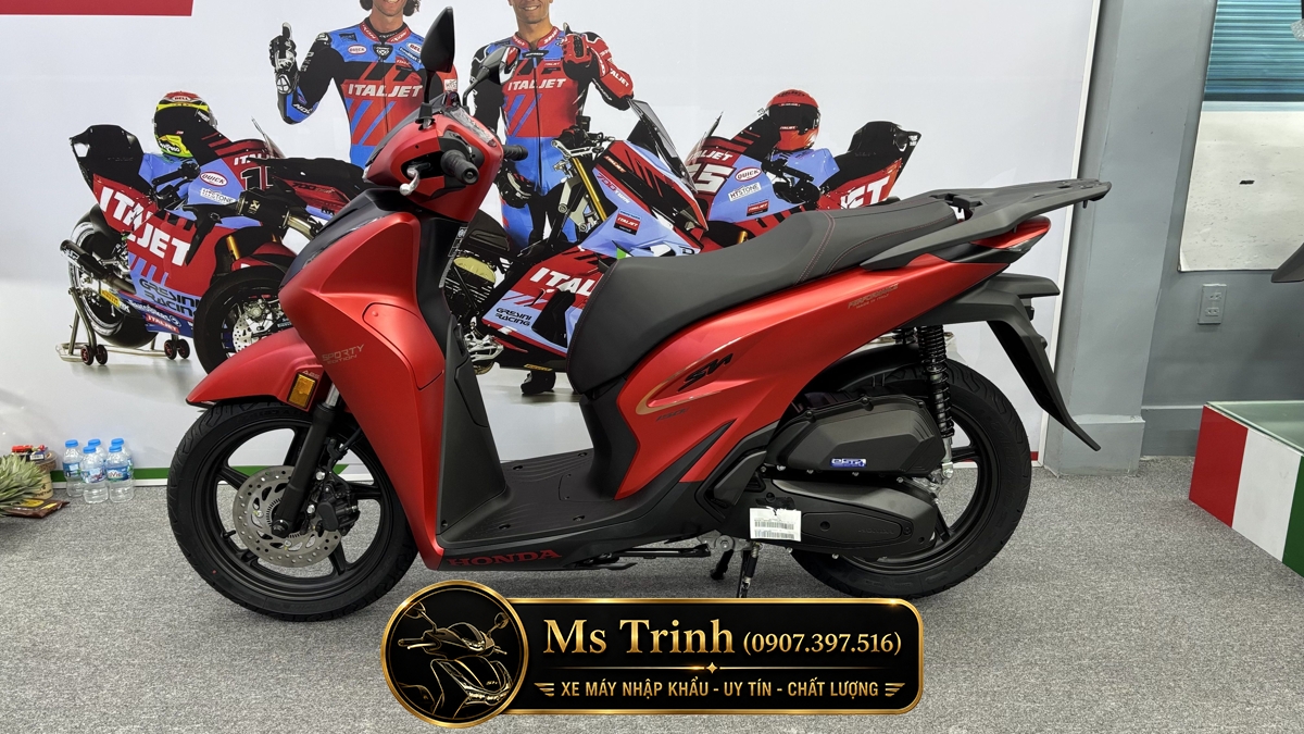 Honda SH150 Ý 2026 màu đỏ Sporty New Concept tại Đồng Nai: Giá trị khác biệt của một chiếc SH nhập khẩu