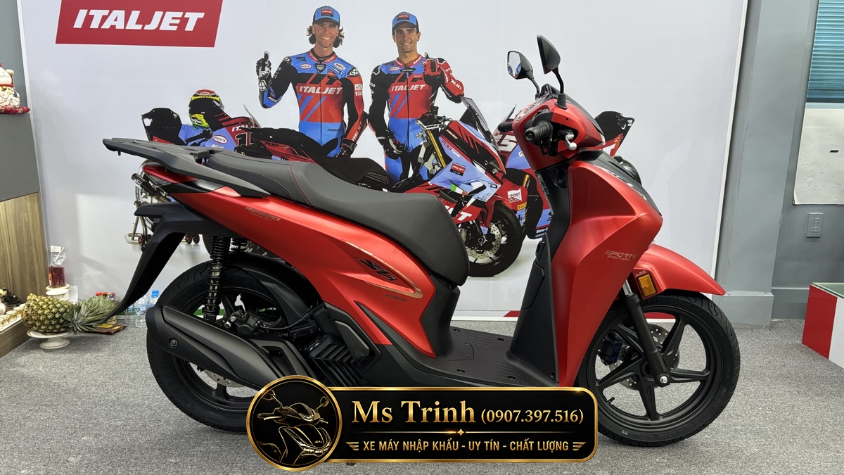 Honda SH150 Ý 2026 màu đỏ Sporty New Concept tại Đồng Nai: Giá trị khác biệt của một chiếc SH nhập khẩu